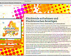 Desktop Screenshot - www.recht-auf-willkommen.de
