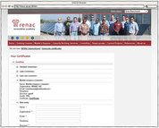 Screenshot Zertifikat - www.renac.de/en/