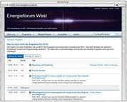 Screenshot - www.energieforum-west.de