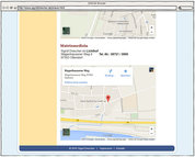 Screenshot - Wegbeschreibung via Google Maps