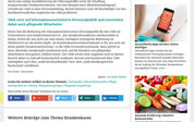Artikel mit Social Media Buttons - www.gesundheitsstadt-berlin.de